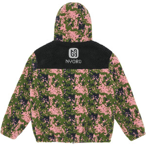 2024 Nyord Sherpa Wool Hooded Bomber Jacket NSHJ - Camo Print